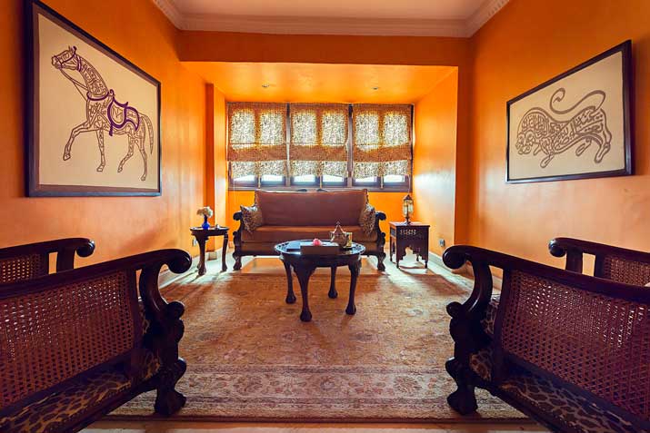 Mamlouk suite sitting room
