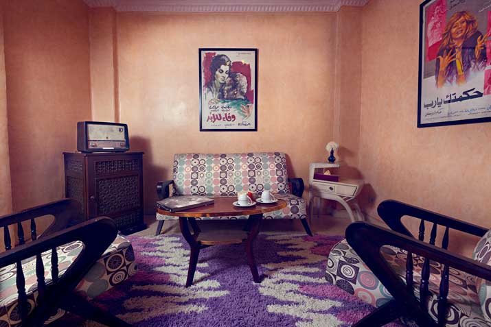 Cinema suite sitting room