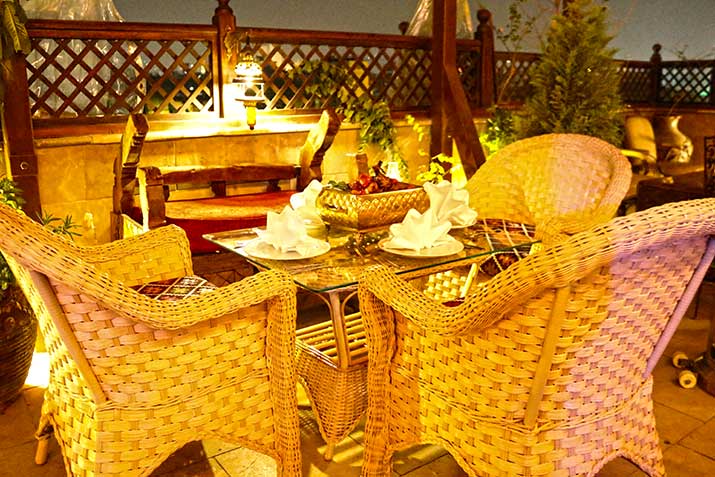 Restaurant dining area