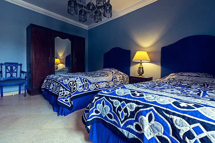 Naguib Mahfouz suite bedroom
